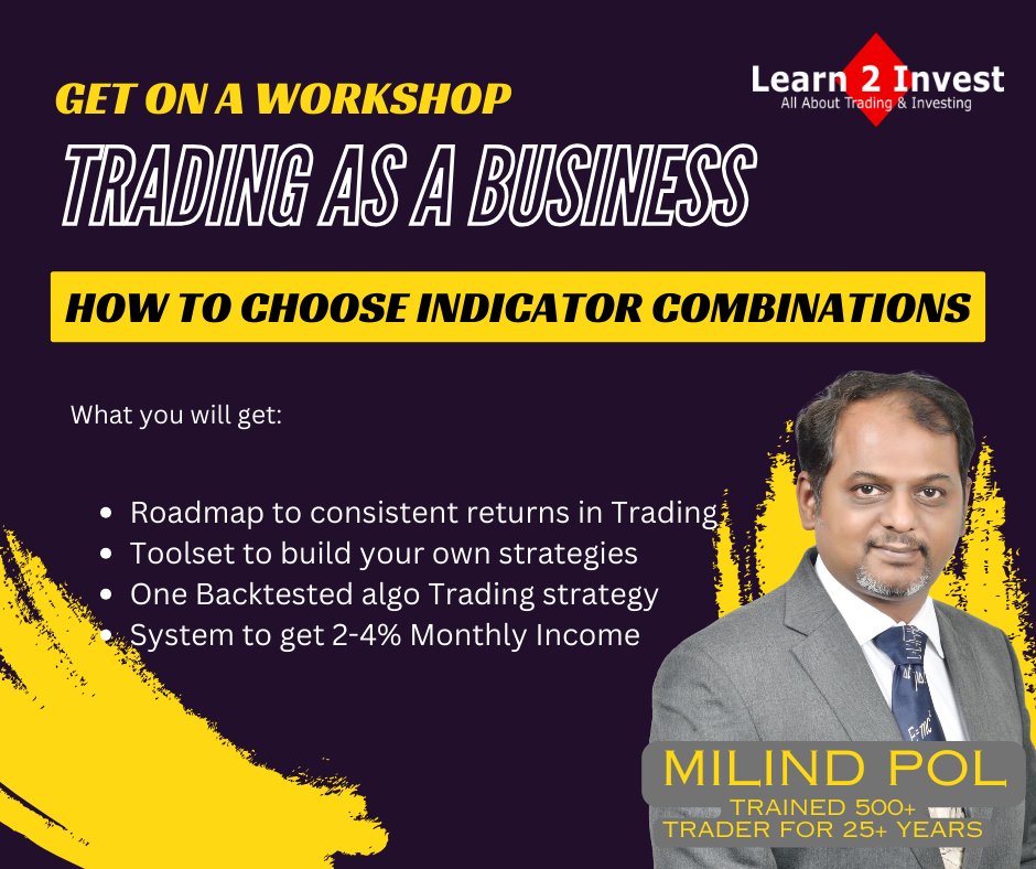 MilindAPol's tweet photo. Approach Trading &amp; Investing as a Business...

🗓 Date: 28 Apr, 2024
⏰ Time: 04:00 PM
🌐 Reserve your spot here: https://t.co/gT1ypquaiD

𝗕𝗢𝗡𝗨𝗦: One backtested algo Strategy with back-testing results

𝗟𝗶𝗺𝗶𝘁𝗲𝗱 𝗦𝗲𝗮𝘁𝘀 - 𝗥𝗲𝗴𝗶𝘀𝘁𝗲𝗿 𝗡𝗼𝘄

See you soon… https://t.co/JA1tGVC3Gb