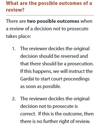 Our Main Media claims that the family of George Nkencho is 'appealing' the decision to not prosecute Gardai for the fatal shooting. It's not an appeal, it's a 'request for review', there were 248 such requests out of 13,829 files, in 2022, of which nine resulted in reversals.