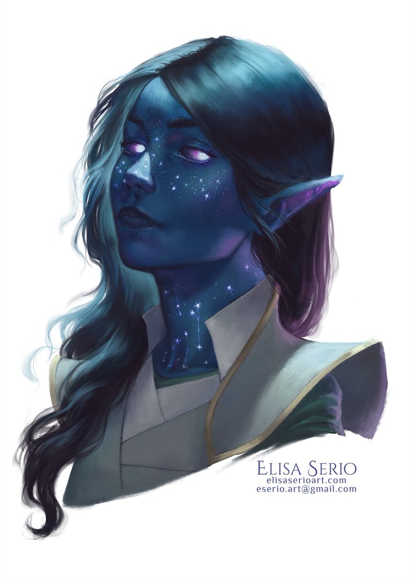 TBT with one of my favourite portrait c0mm ✨

#dnd #dndart #fantasyart