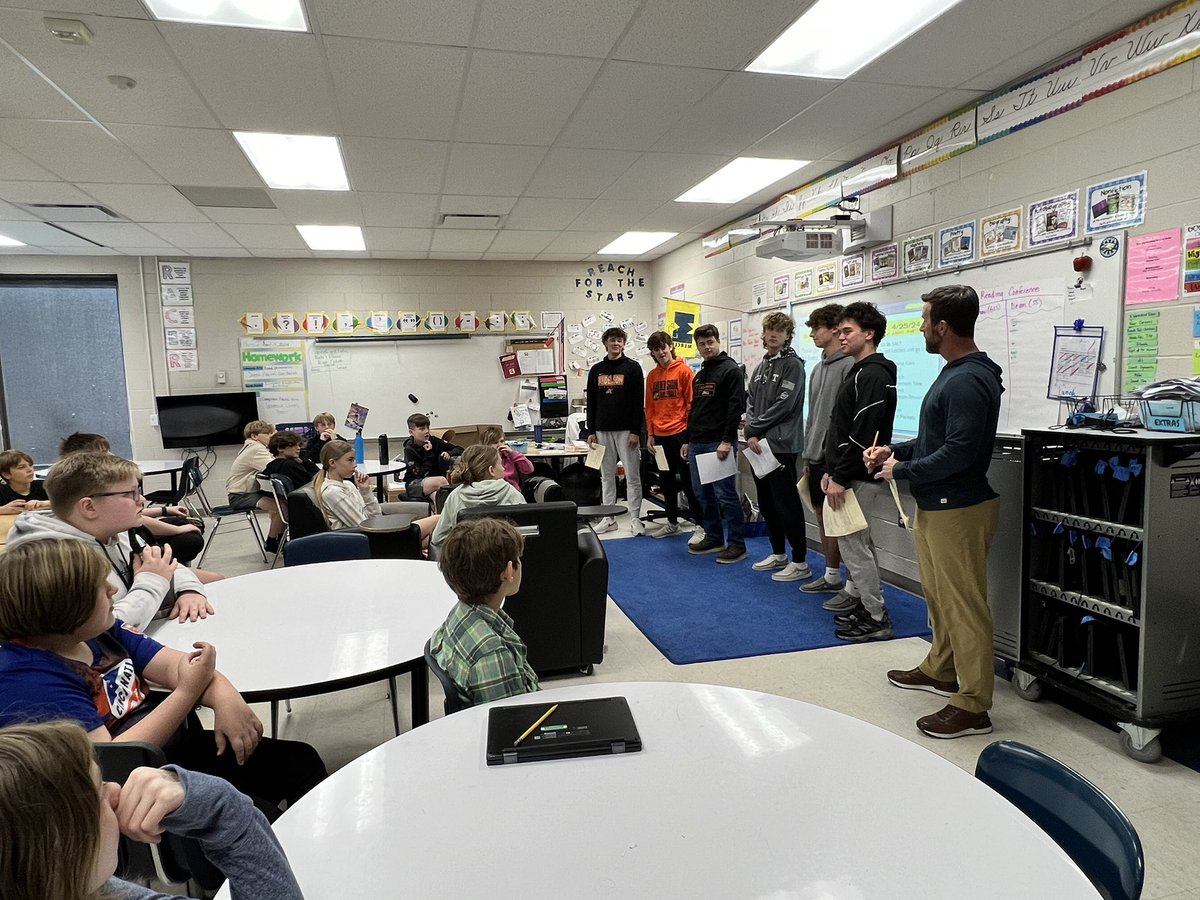 Mercer 5th graders are excited to learn from Anderson’s Salt Leaders!  #weareFHSD