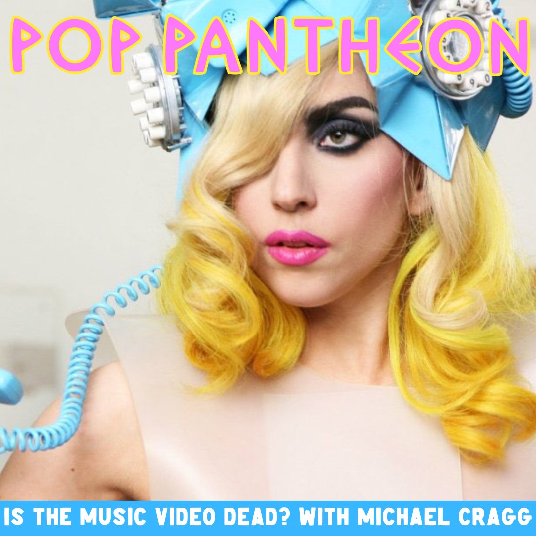 📽️New Pop Pantheon📽️ @MichaelCragg is here to ask some existential questions about the recent decline of music videos: What happened? Is the format still vital? What do we lose if we allow music videos to slip away entirely? Is there a way to save them? podcasts.apple.com/us/podcast/pop…