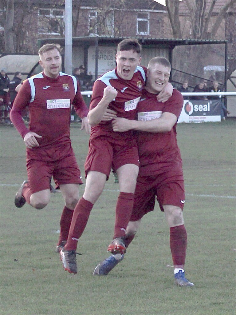 A debut goal for @kylefoley98 against NewMillsFC 30.11.19 is today’s #ThrowbackThursday