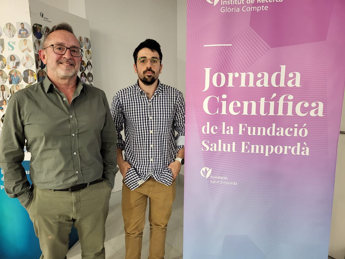 La ponència central ha anat a càrrec de Rafael Marcos-Gragera i Jan Trallero, que han explicat l'eina interactiva GiroCàncer per a la visualització de dades del càncer amb R Shiny. #jornadacientíficaFSE