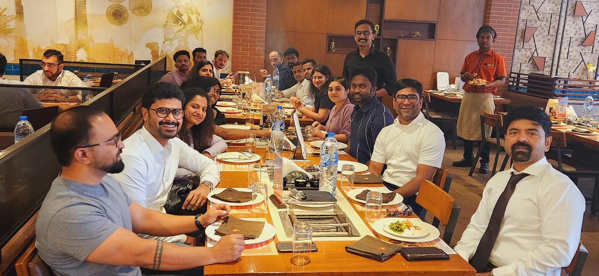 Team Lunch 🍽 - Strengthening the Bond Beyond Desk! 💪

It was wonderful to see everyone come together, share stories, and enjoy delicious food. Let's keep the momentum going and continue fostering this strong sense of camaraderie and teamwork. 🌟

#imperium #teamlunch