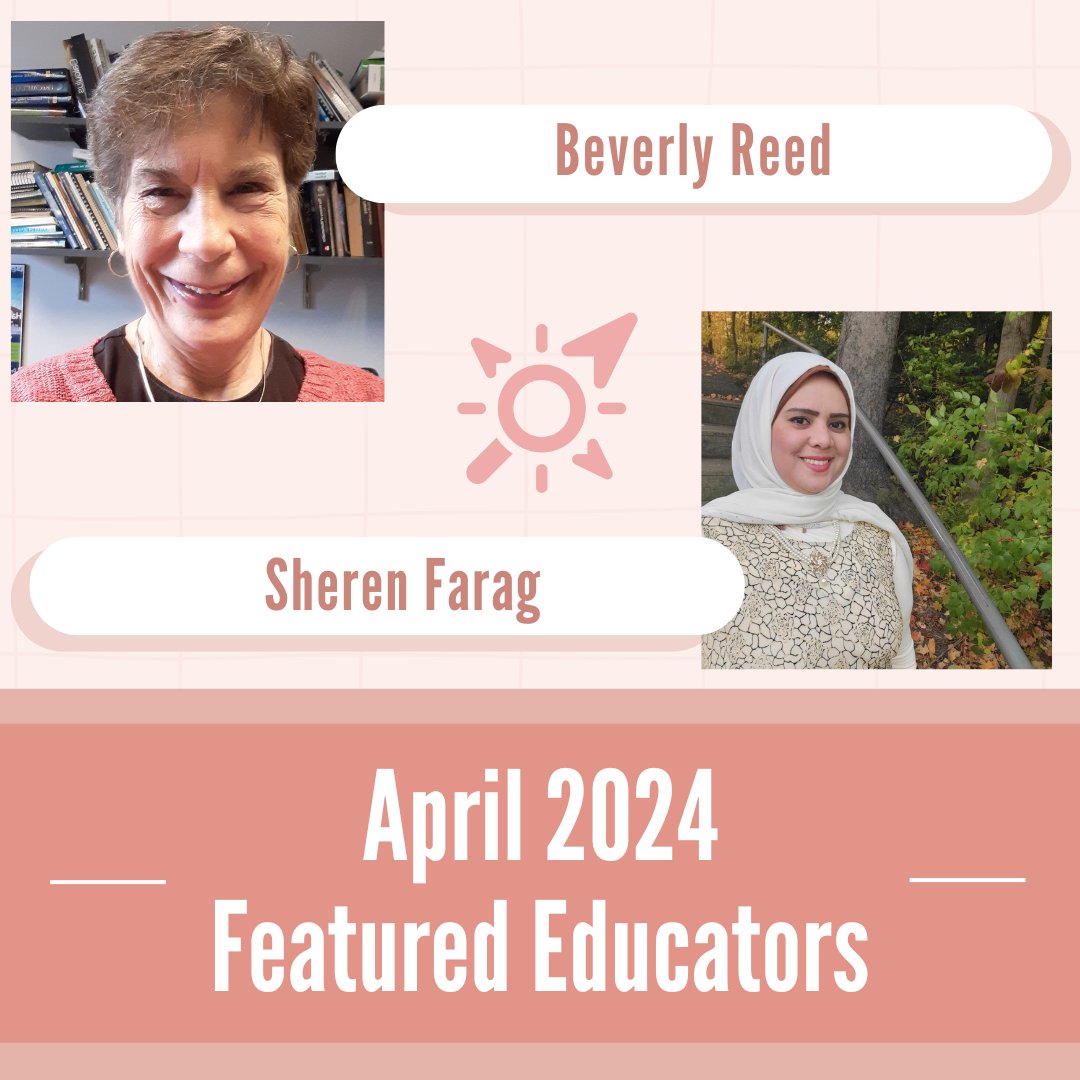 CTLkent's tweet photo. 🌟 Meet our April Featured Faculty at Kent State! 🌟

🔍 Beverly Reed, Ph.D., Professor, Mathematical Sciences | Kent Campus
🌱 Sheren Farag, Ph.D., Academic Program Director, and Assistant Professor, Horticulture Technology | Salem Campus

#KentState #FacultySpotlight https://t.co/JlH5mdthcF
