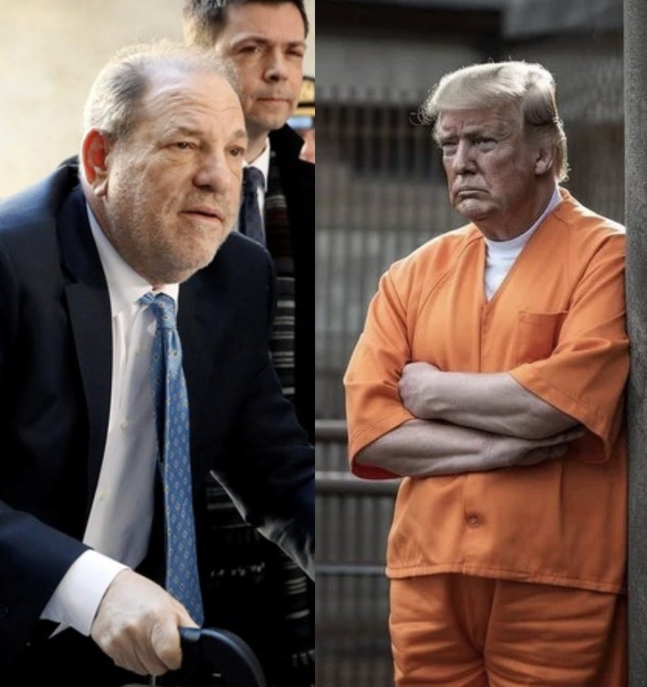 DONALD TRUMP IS ABOUT TO BE THROWN IN PRISON ⚠️ HARVEY WEINSTEIN JUST HAD HIS RAPE CONVICTION OVERTURNED ⚠️ LET THAT SINK IN