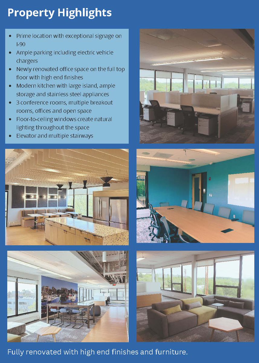 CalareProps's tweet image. For Lease — 9,400+/- Contemporary Office Space Available in Framingham, MA