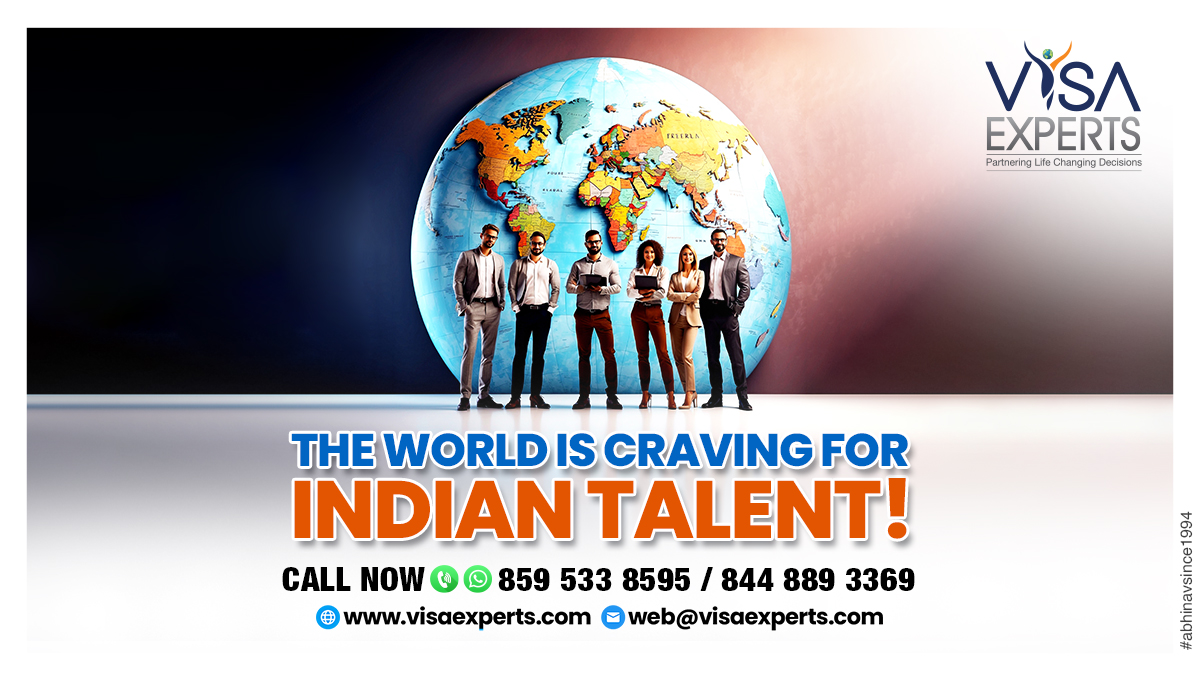 The world's economies are relying more on Indian workers to maintain stability and growth!

Start Process Today: tinyurl.com/5bwur8ja

For more information call us at +91-8595338595 

#IndianWorkers #SkilledWorkers #GlobalDemand #EconomicContributors #IndianTalent #visaexperts