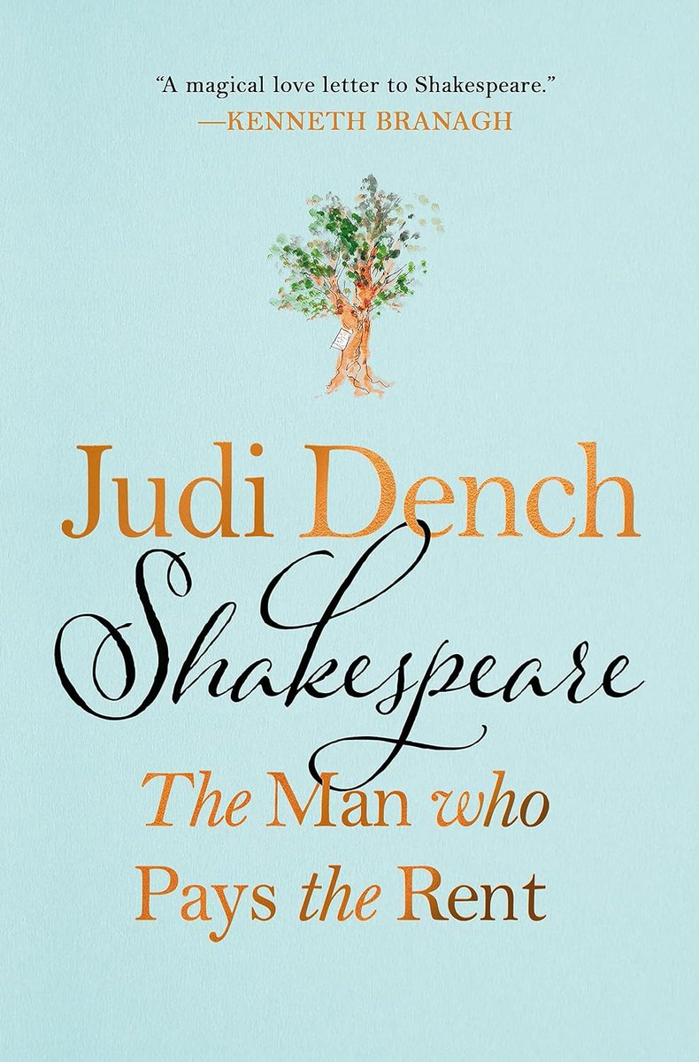 Instructive and witty, provocative and inspiring, this is ultimately Judi's love letter to Shakespeare, or rather, The Man Who Pays The Rent. #adultbiographies #JudiDench #LibrariesAreAwesome ❤📚