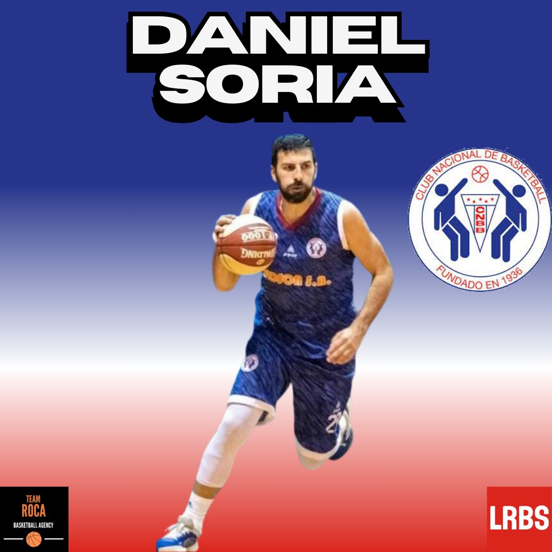 TeamRocaAgency's tweet photo. 🇺🇾 @LRBasketSoriano
DANIEL SORIA ✍️🏻Firma con @CNBB1936 por la temporada 2024/25
¡Muchos Éxitos Cacho 💪🏻 !
#LRBS2024🇺🇾 II #TeamRoca🏀 https://t.co/c4dcW5Vou3