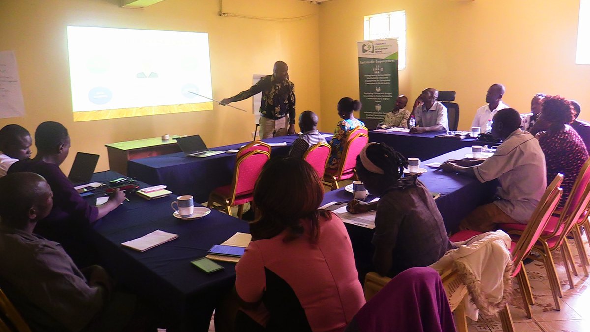 CEDC staffs concluded two day's impactful training on project monitoring & evaluation with the aim of improving project M & E systems, result harvesting, reporting, tracking progress and measuring outcomes. 
#CapacityBuilding #MonitoringEvaluation #CommunityEmpowermentke