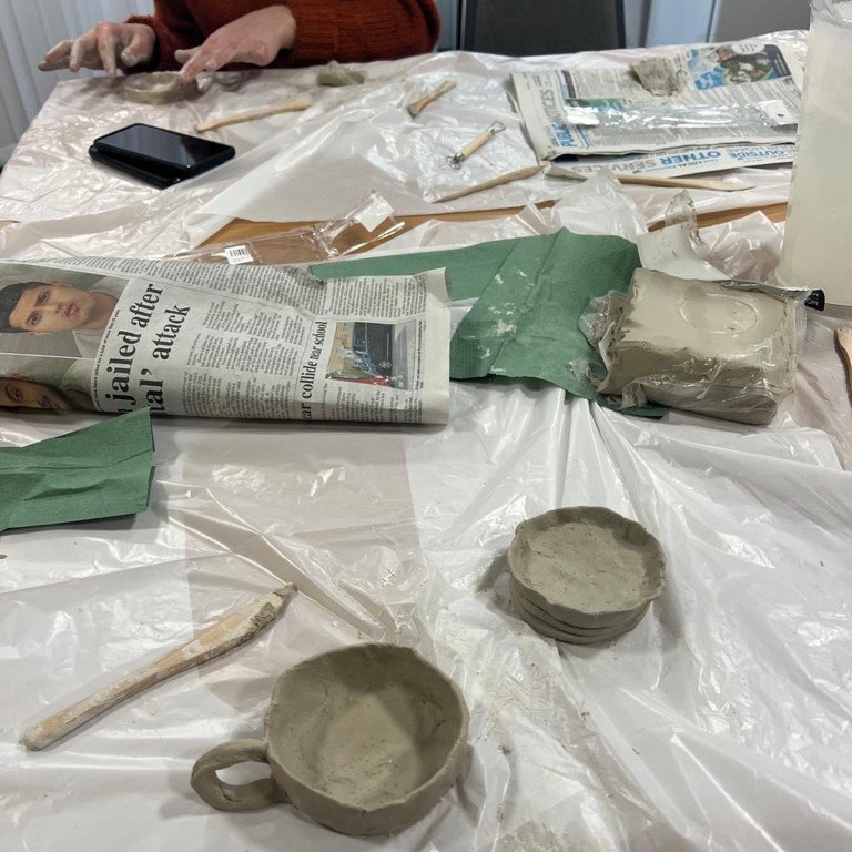 Such a lovely day making clay pots at our London drop-in! Drop-ins are a safe space for women to come and be heard by specialist Women's Support Workers and enjoy mindfulness and creativity with other women. They can also be a stepping stone to 1:1 support if women desire this.