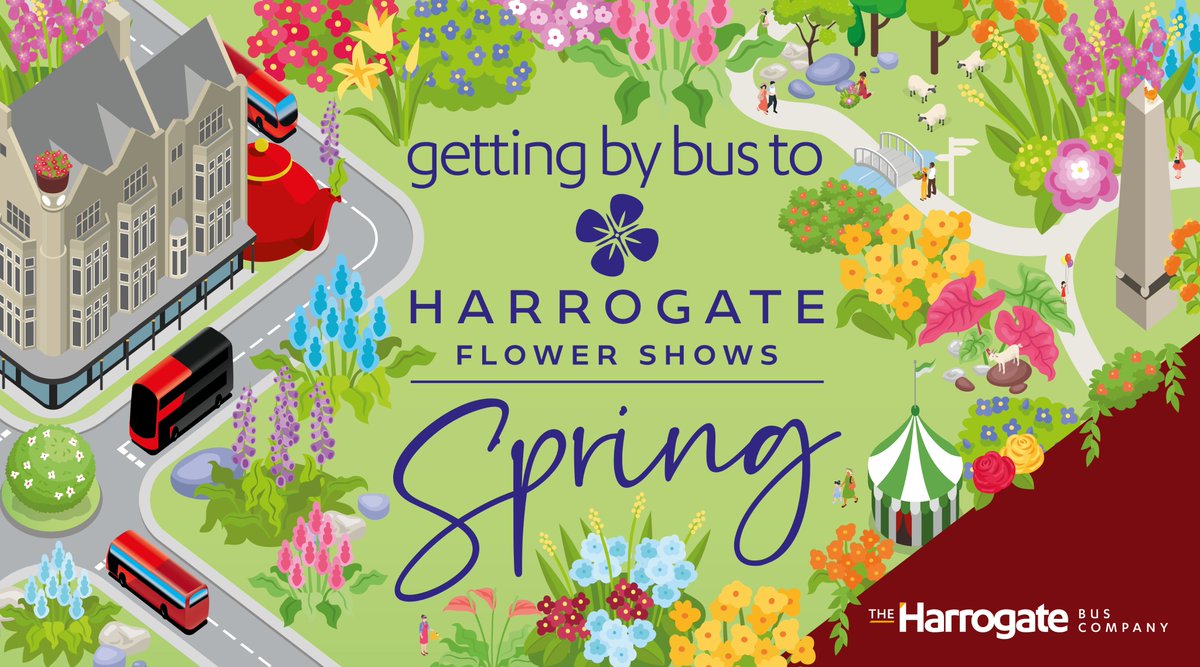 🌹the spring flower show is here! 📅 from today - 28 April 🚌we'll get you there on our regular and direct shuttle buses. more info here > 2ly.link/1xZcT