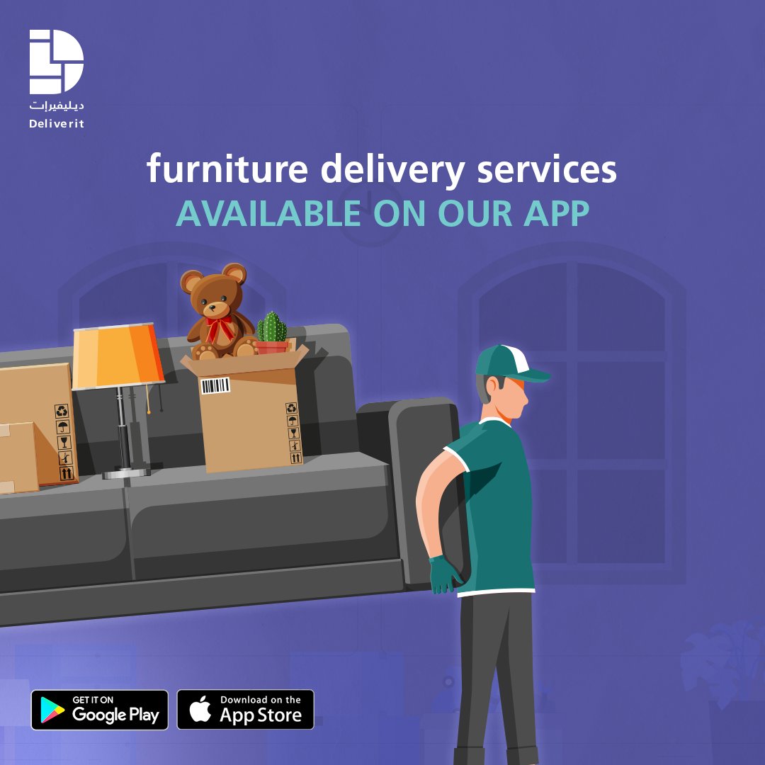 Deliverit can handle the heavy lifting (literally ) 
We'll get your furniture delivered safely and smoothly, so you can focus on decorating✨

#logisticsolutions #logisticsmanagement #Delivery #DeliveryService #logistics