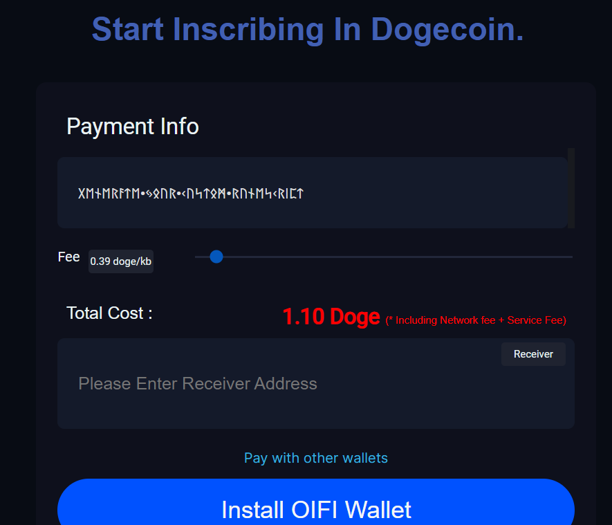 PixelPups20's tweet photo. ๐ Wooot! You can now inscribe #runescripts at @OrdiFind for just 1.1 Doge! ๐โจ
#Free Mint @ https://t.co/EiGHQLx34g
#drc20 #doge #DOGINALSโขTOโขTHEโข#MOON https://t.co/zdvUkHgL3k