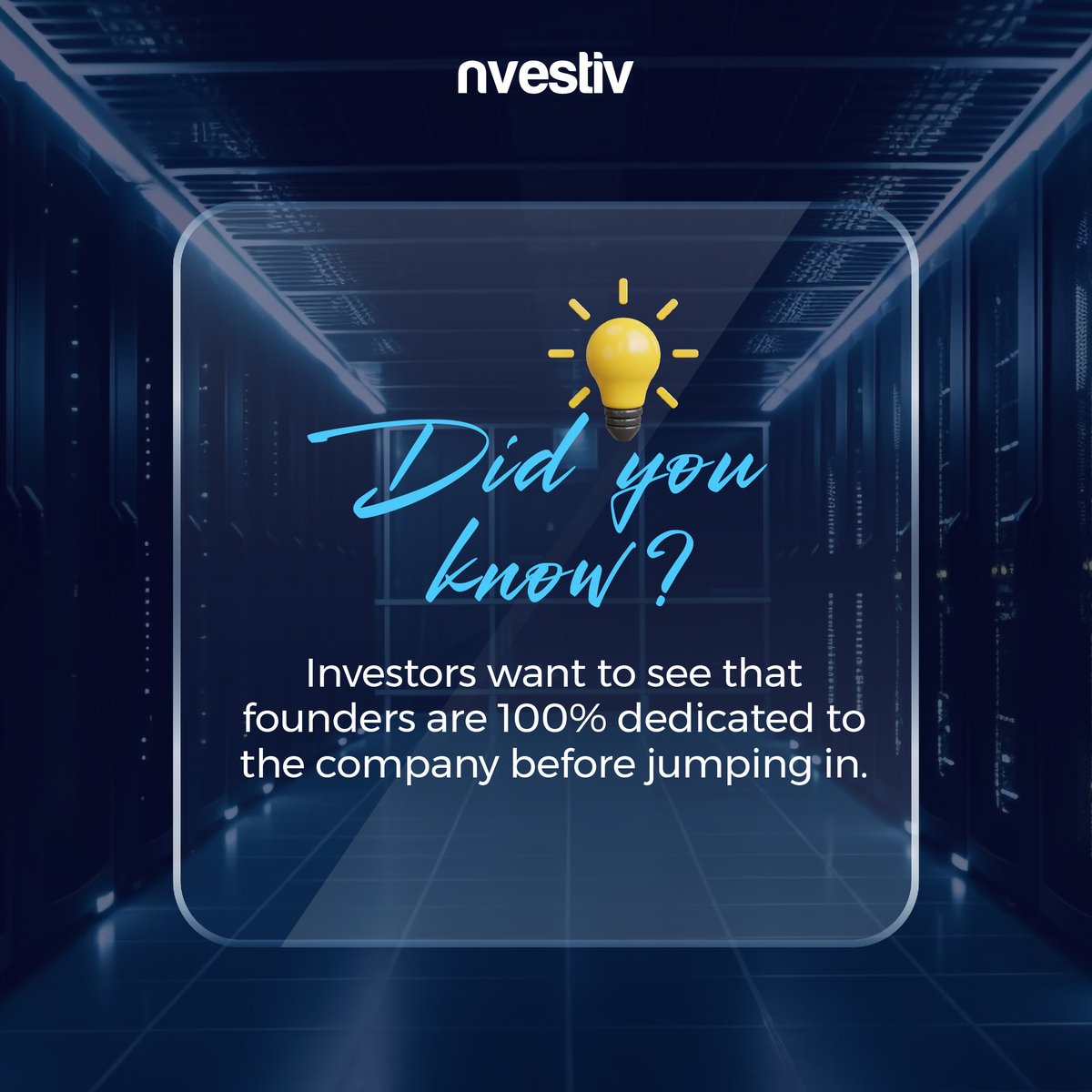 At nvestiv, we're dedicated to empowering founders and investors alike. Dive into our world of innovative solutions and unparalleled expertise, where a commitment to excellence drives every decision.
#investmentrevolution #investors #capitalraising #nvestiv #everybodyknowsnvestiv