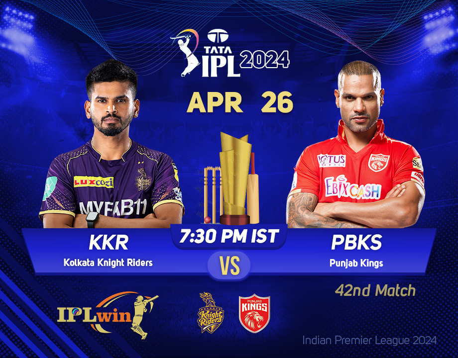 We are backing Kolkata Knight Riders to win!

#sports #IPL2024 #IND #cricketnews #India #Cricket #IPLwin #Prediction #T20worldcup #MatchDay #bettingtips  #Match2024 #IPL #Iplupdates  #KolkataKnightRiders #PunjabKings #KKRvsPBKS #KKR #PBKS