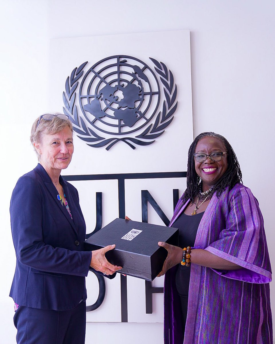 Had a fruitful meeting with Amb. @AnkaFeldhusen Director for Crisis Prevention and Stabilization. Thanked the Gov. of Germany🇩🇪 for being our #PartnersAtCore and key partner 🤝 on our work on #RSF in NE, conflict prevention facility in NW, police reforms +more with @UNDP🇳🇬