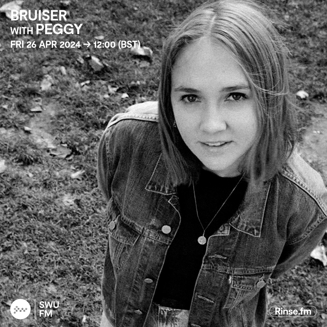 Live it's: @bruiseraf brings the blend of new, good and loud music, with a special guest mix from Peggy, the champion of new alternative music. Rinse.FM 103.7FM & DAB #SWUFM