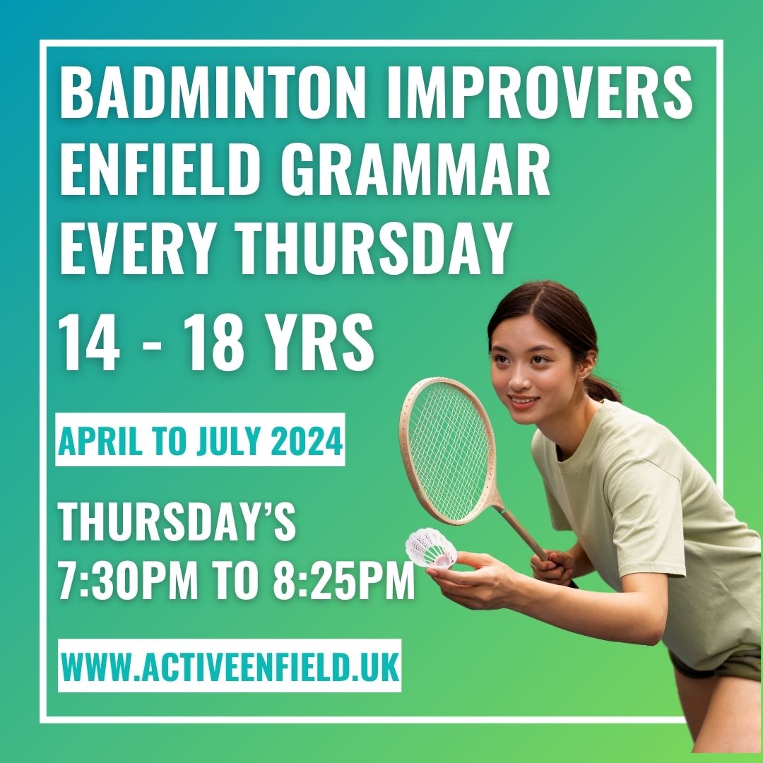 🌟 Exciting news! 🌟 New kids' Badminton session added due to popular demand! Let your child experience the thrill of Badminton! Book now! activeenfield.uk/page/april-to-… 🏸 #Badminton #YouthSports #ActiveEnfield