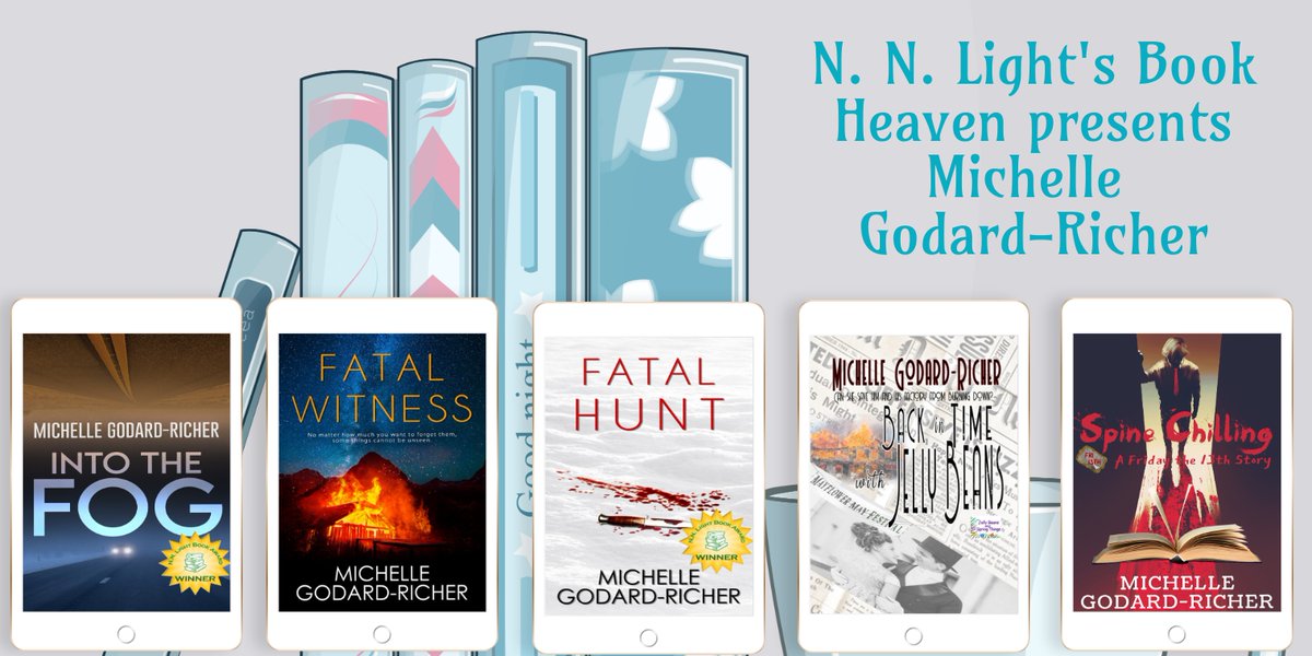 N. N. Light's Book Heaven presents Michelle Godard-Richer #authorspotlight #thriller #horror #awardwinning #mustread #canadianauthor #nnlbh #booktwitter #thursdayreads nnlightsbookheaven.com/post/michelle-… @MGodardRicher @NextChapterPB @WildRosePress