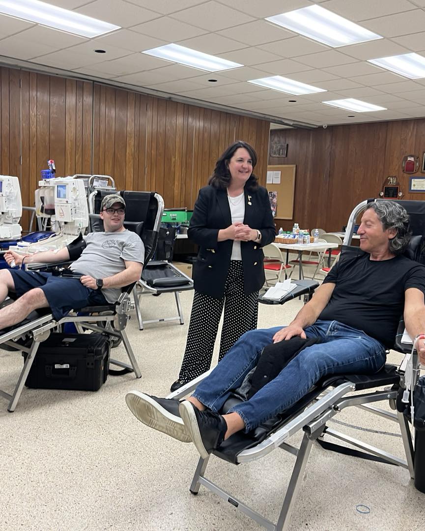 A big thank you to the Valley Stream Fire Department, @NYBloodCenter and everyone who came out today to support our recent blood drive!