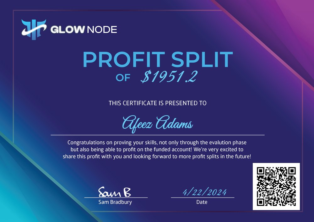 GlowNodefx's tweet photo. Good Morning Traders,
We have been making payouts everyday this week and here is just a few that have been received.
Well done to everybody with their successes and conquering the charts! π
#PropTrading #propfirms #forextrader https://t.co/hUfUvrBKTe