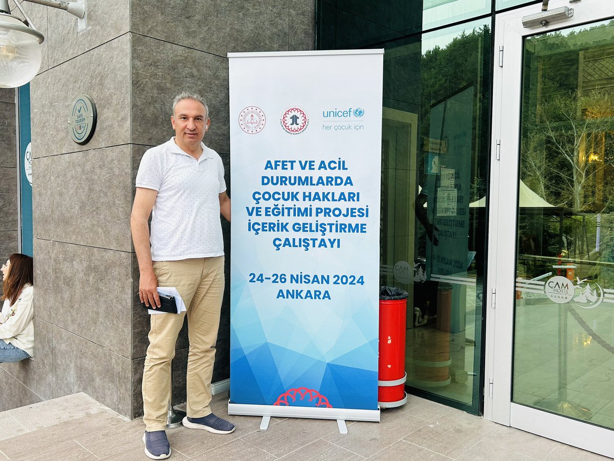 Afet ve acil durumda
Çocuk hakları ve eğitimi projesi 
İçerik geliştirme çalıştayı
24 - 26 Mayıs Ankara
