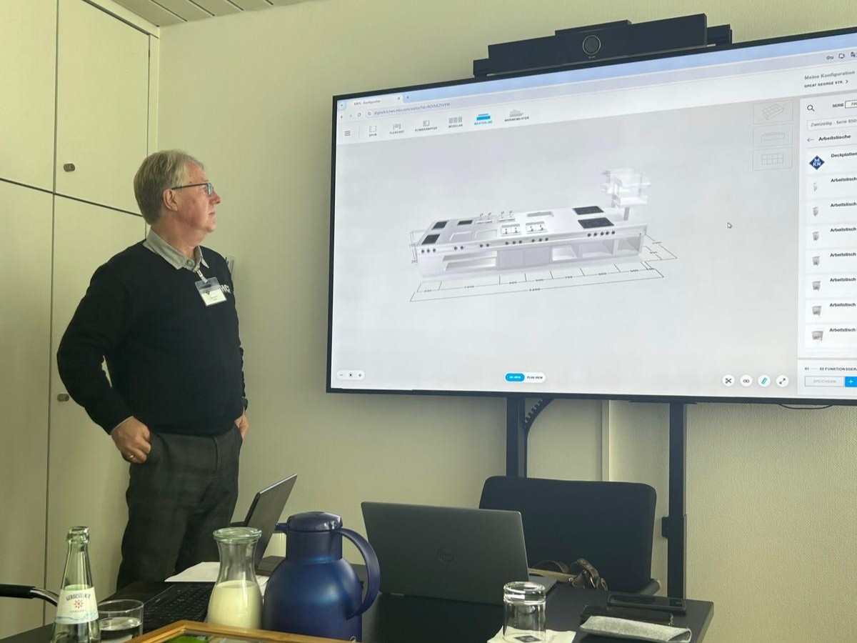 Matt &amp; Mike are currently in Germany visiting <a href="/MKNUK/">MercuryKilledNewton</a> with Wayne Bennett. We’ve taken a prestigious client with us to finalise a cooksuite design which is due for installation in August! 

Thank you again to @mkngermany for your hospitality