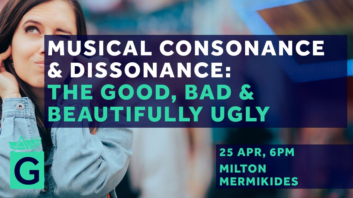 Today at 6pm: Musical Consonance and Dissonance: The Good, Bad and Beautifully Ugly Watch live via: gres.hm/music-consonan… Prof @miltonline explores the concept of ‘musical flavour’ formed by intervallic, rhythmic & timbral components @lsostlukes #music #musician #musictheory