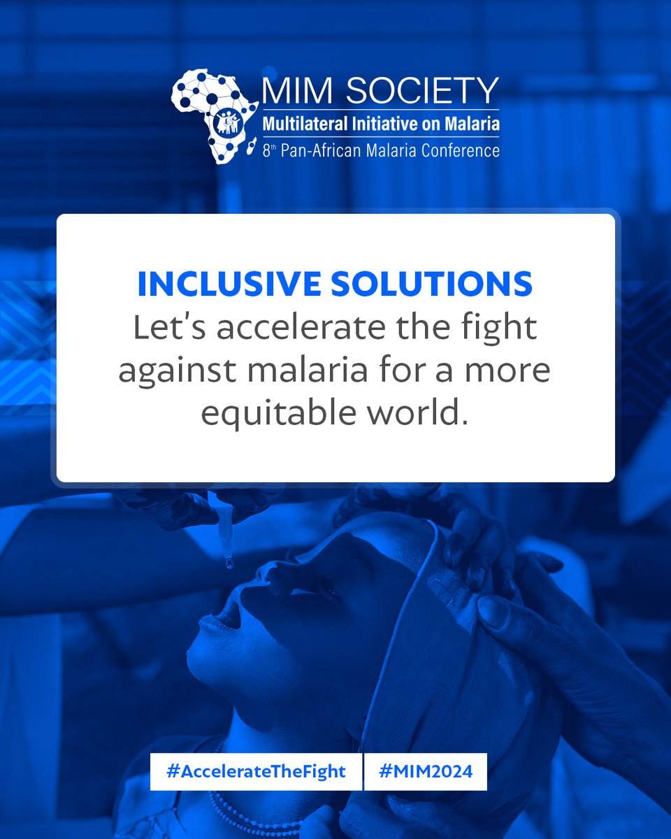 Inclusive solutions are critical to advancing health equity in the fight against malaria. Join us at MIM2024 to share insights, foster collaboration, and promote human rights for all.

#WMD2024 #MIM2024 #AfricaEndingMalaria #AccelerateTheFight