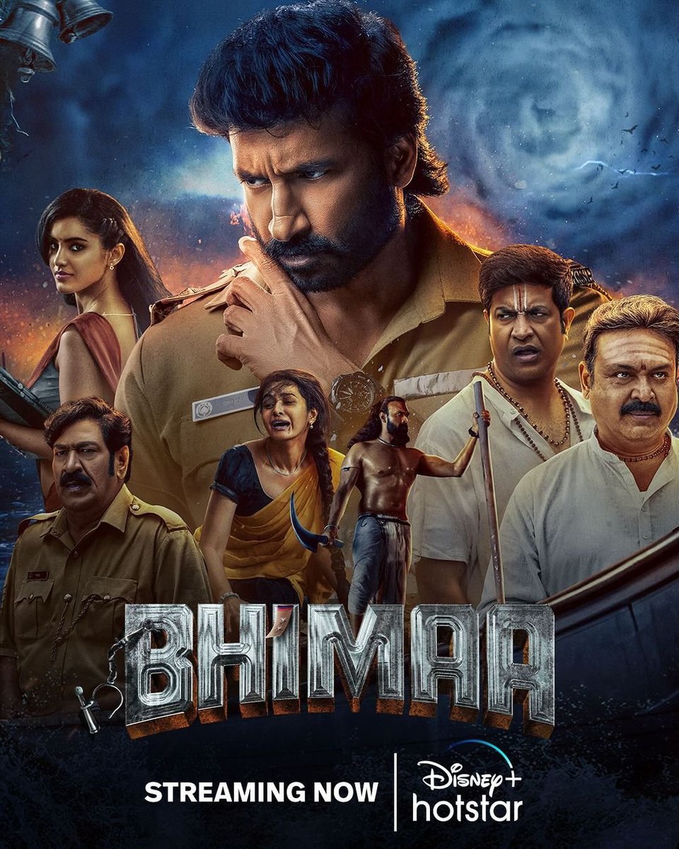 Film #Bhimaa Streaming Now On #DisneyPlusHotstar In Telugu, Tamil & Malayalam.
Starring: #Gopichand, #MalvikaSharma, #PriyaBhavaniShankar, #MukeshTiwari, #Nassar, #VennelaKishore, #RaghuBabu & More.
Directed By #Harsha.

#BhimaaOnHotstar #TeluguMovie #OTTUpdates #AllInIneOTT