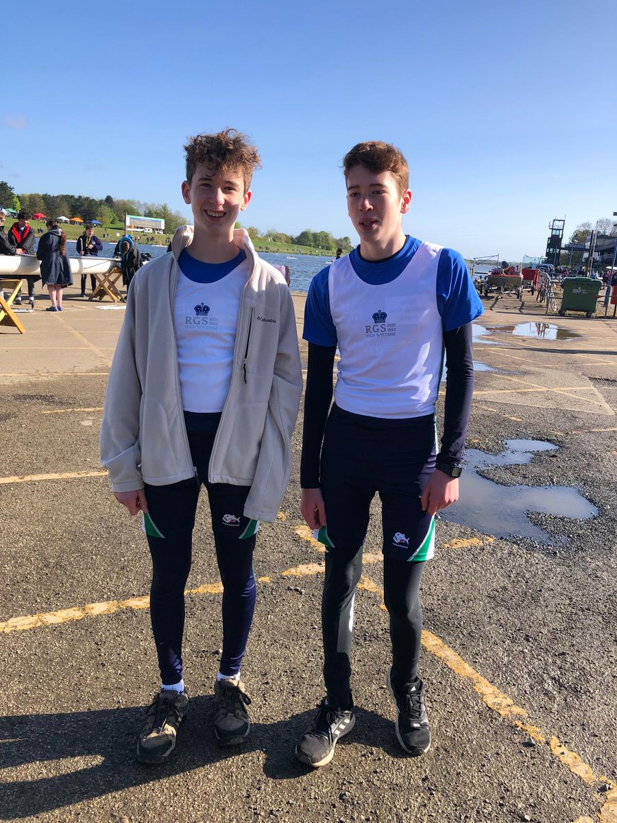 Congratulations to James & Will who were selected to compete as the J14 double entry for the Thames Upriver region in the @BritishRowing Junior Inter Regional Regatta at Holme Pierrepont Country Park. Following the time trial in the morning they competed in a side by side…