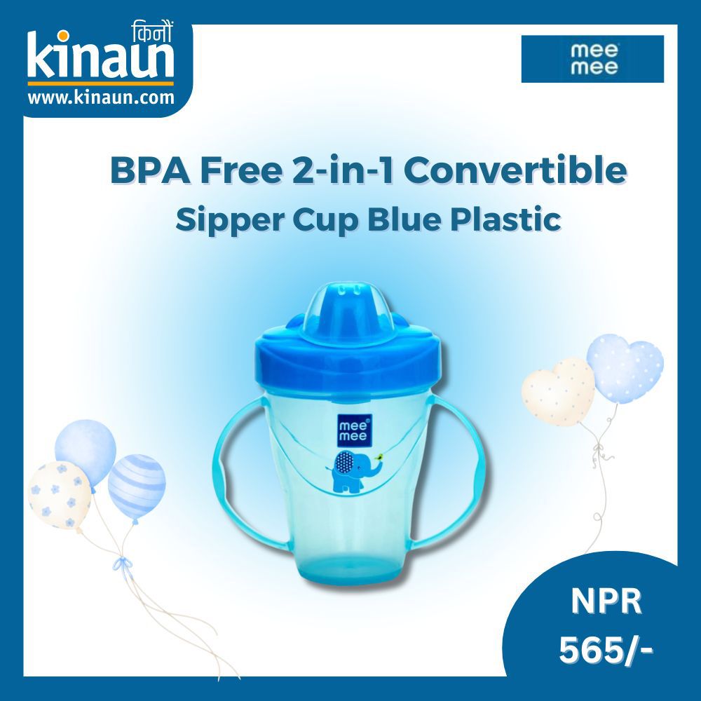 meemee BPA Free 2-in-1 Convertible Sipper at NPR 565/-
kinaun.com/product/meemee…

#meemee #babycare #BabySipper #sippers #sippercup #kinaunshopping #किनौं