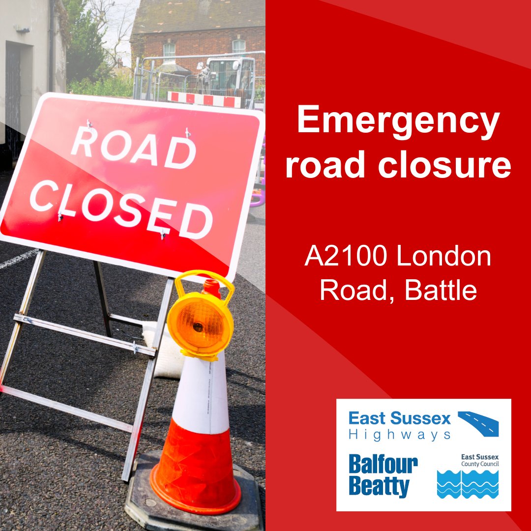 ⚠️UPDATE⚠️ We are aiming to remove the landslip by end of Friday 26 April and the road will be reopened. Following this, temporary traffic signals will be in place in the area of subsidence to protect against any further movement. We apologise for any inconvenience caused.