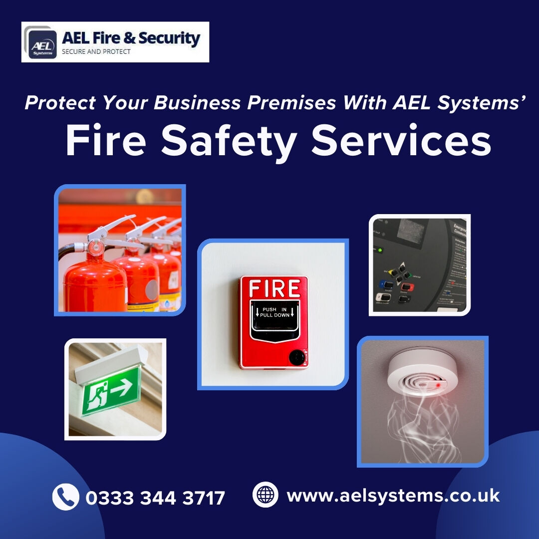 Protect your business, people, and assets with our comprehensive fire safety services. From #firealarm and detection systems to smoke detection, #disabledrefuge, #emergencylighting, and #fireextinguishers, we've got you covered bit.ly/3OYFFcU #securityindustry