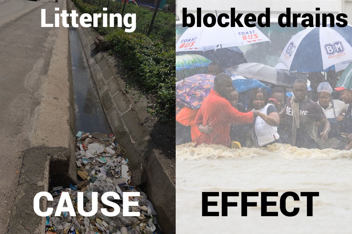 It's not too late to start appeasing mother nature. We can start by unclogging waterways filled with all types of garbage including plastics. One right action now, will save us from future disasters #StaySafe #flooding