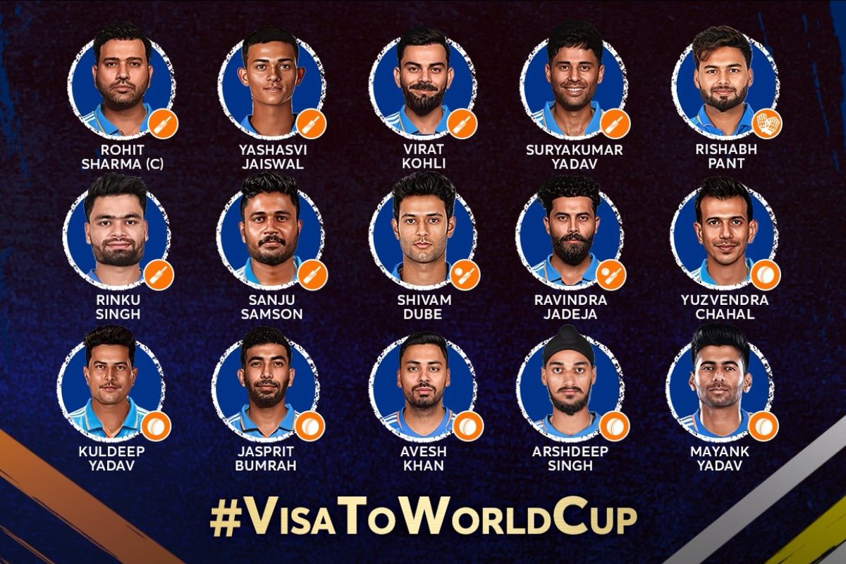 Harbhajan Singh picks his Indian team for the T20I World Cup on ( Star Sports )

AAP ke Team Kiya Ho Gi ????

#T20WorldCup2024 #BCCI #TeamIndia #RohitSharma #icct20 #ViratKohli𓃵