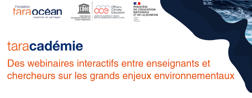 edd_besancon's tweet photo. La Fondation Tara Océan, en partenariat avec l’Office for Climate Education, lance la taracadémie : des webinaires interactifs entre enseignants et scientifiques, autour de 4 thématiques : le climat, la biodiversité, le plastique et l’Arctique.
https://t.co/2ylgRFdRSn https://t.co/rFdiiwPMmv