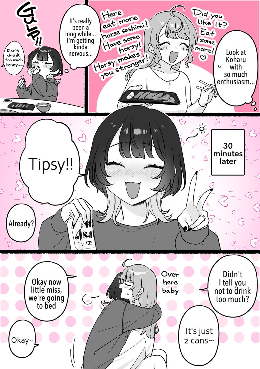 The Long Awaited

Next pages ▼
【FANBOX】https://t.co/q71JFSooCu
【Patreon】https://t.co/Rnxl2zu5ft

#小春と湊 #KoharuAndMinato

 ( English Translation by @TLchan_XOXO ) 