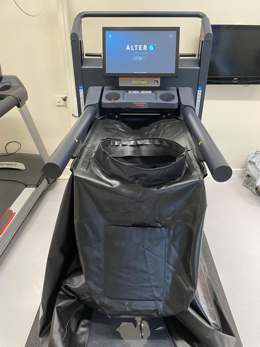 Last week, we installed a new @Alter_G VIA model at Linden Lodge, Nottingham University Hospitals NHS Trust for a trial period. We had a great afternoon Defying Gravity with the wonderful team of Physios based there!

#neurorehab #tehabtech #NHS #letsgetmoving #physiotherapy