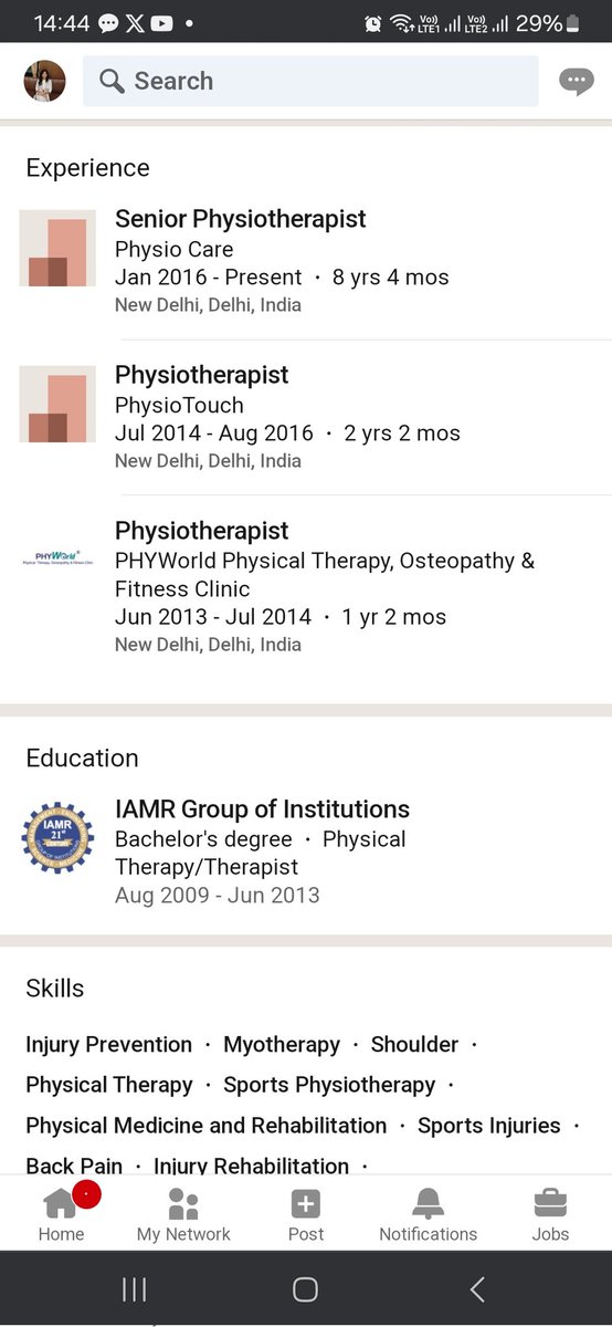 man_vvvvv's tweet photo. @drshivanikamra @DrOffclock @MoarSahitoPTI @medical_xpress @harvardmed @Neuromed_ @WHO @DrDavidAbbasi @Doctors__squad Why is your Phd not mentioned in your LinkedIn? https://t.co/q2jyjuxuOY
