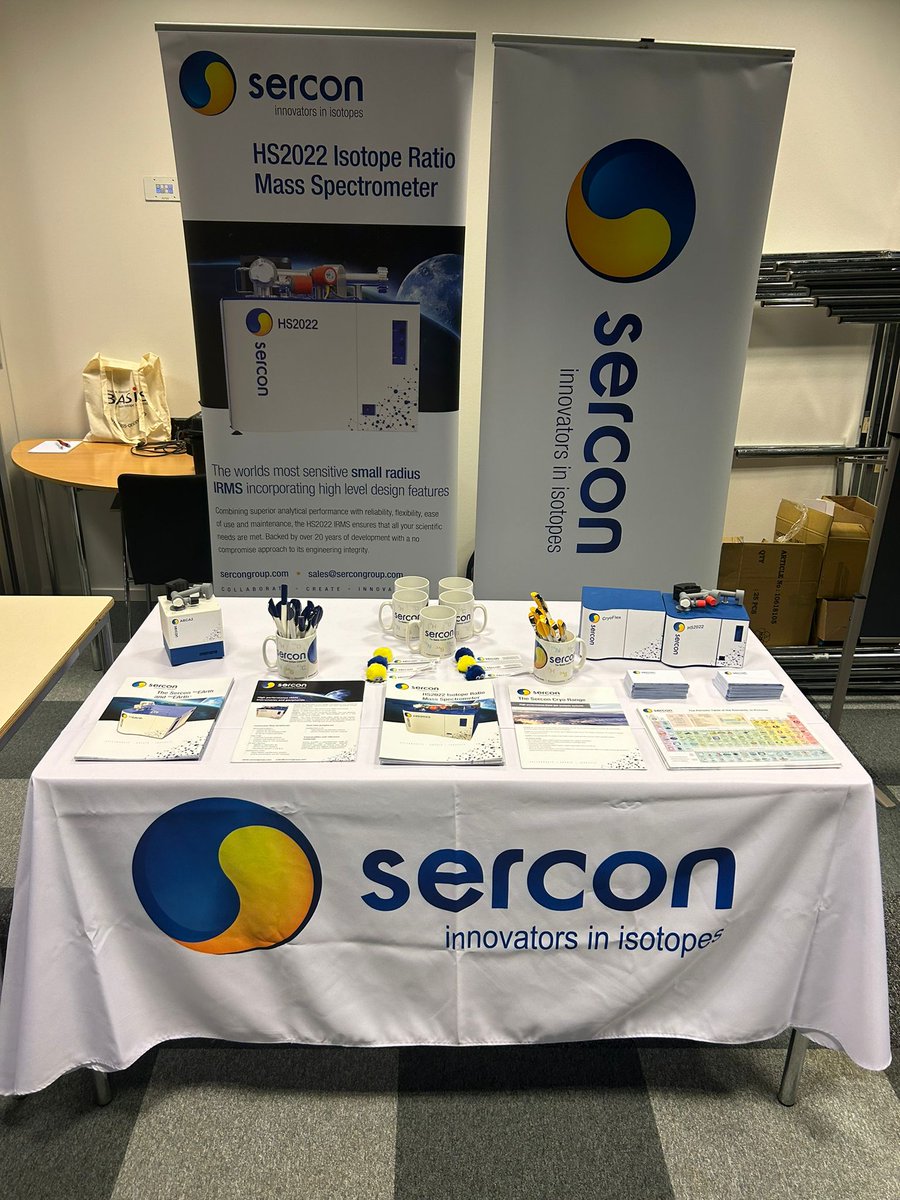 Mark Gibson and Garry Armstrong from Sercon are on site as BASIS2024 goes live at the Amsterdam Science Park - Science & Business organisation Congress this morning – stop by our stand and say hello!

#basis2024 #IRMS #stableisotopes