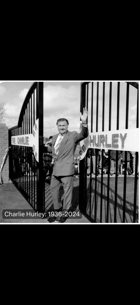 R.I.P. Charlie Hurley

Never got to see the man play but you don’t get things named after you unless you’re very highly thought of, luckily enough I got to spend many years up at Whitburn going through those gates with his name on. #SAFC 🔴⚪️👌🏼⚽️