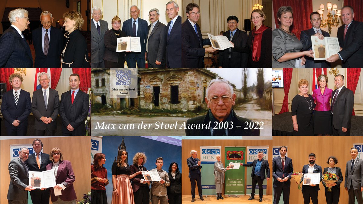 #ThrowbackThursday There have been 10 winners of the Max van der Stoel Award since 2003. We applaud them all👏 2003 Latvian Centre for Human Rights & Ethnic Studies 2005 “Memorial” International Historical Enlightenment, Human Rights & Humanitarian Society @EnMemorial #MvdSAward