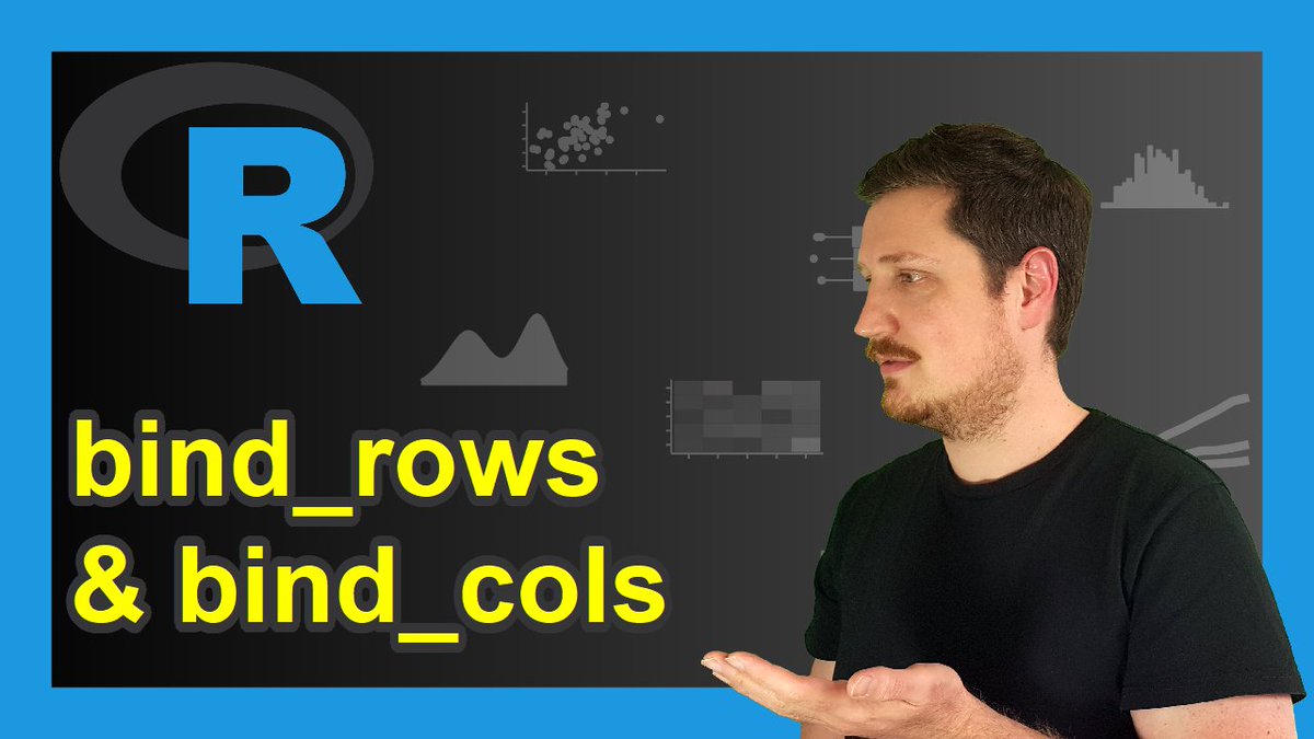 How to merge data frames using the bind_rows & bind_cols functions of the dplyr package in R: statisticsglobe.com/r-bind_rows-bi…

#Data #datascienceeducation #database #RStats #Statistics #tidyverse