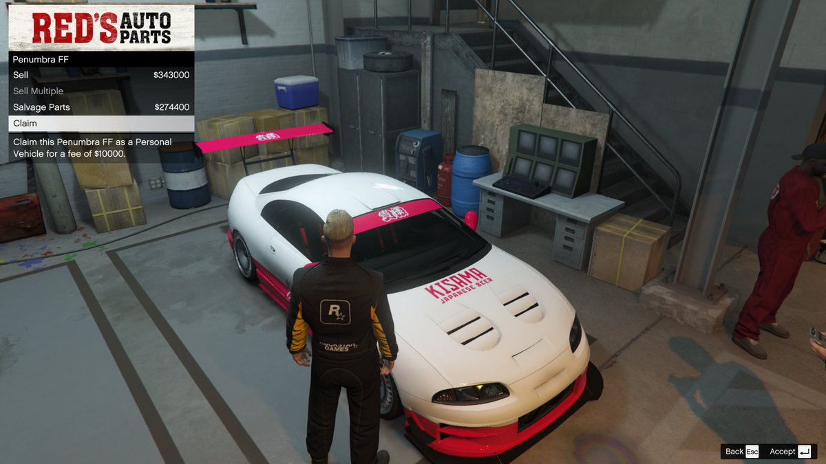 New Robbery Vehicles
Previon (Standard) - The Podium Robbery

Claimable Penumbra FF (Mid) - The Cargo Ship Robbery

Zentorno (Top) - The Duggan Robbery

Penumbra FF comes with the LS Car Meet license plate
#GTAOnline