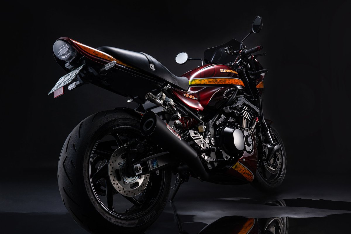 gaspyon's tweet photo. KAWASAKI Z900 RS 

 ☆ RED JEWEL  By PMC
　レッドジュエル

(2022年撮影 オールドアーカイブより)
#PMC #hirookastudio #闇ガレーヂアワジ #ARCHI #ヤミガレ https://t.co/FvZyyHdIGa