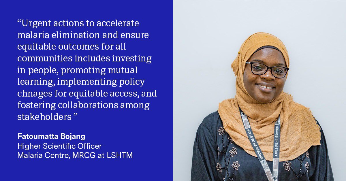 Our Centre member, @fa2bfaal from @mrcunitgambia, outlines crucial steps to accelerate malaria elimination and promote equitable outcomes for all communities. #WorldMalariaDay2024🦟