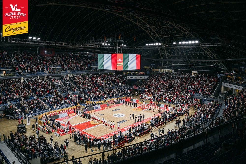 VLPesaro's tweet photo. Domenica pomeriggio TUTTI alla Vitrifrigo Arena per #PesaroCremona! π₯π
x info biglietti e prevendita
π https://t.co/JAYVHVmn0G βͺπ΄
#IlSestoUomoSieteVoi https://t.co/UqJtT8AzdC